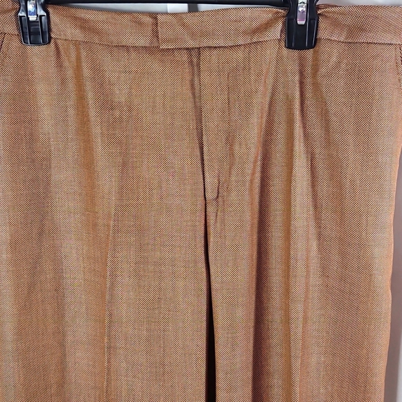 Linda Allard Ellen Tracy Tan Women's Blazer and Pants Set Size 14 - Picture 7 of 9